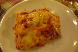 Lasagna in Rome - Food in Rome