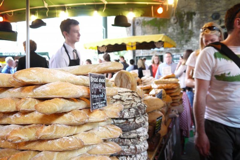 Borough Market bread stall