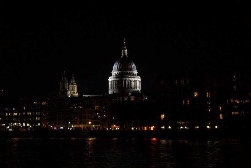 St Paul's Cathedral across the Thames