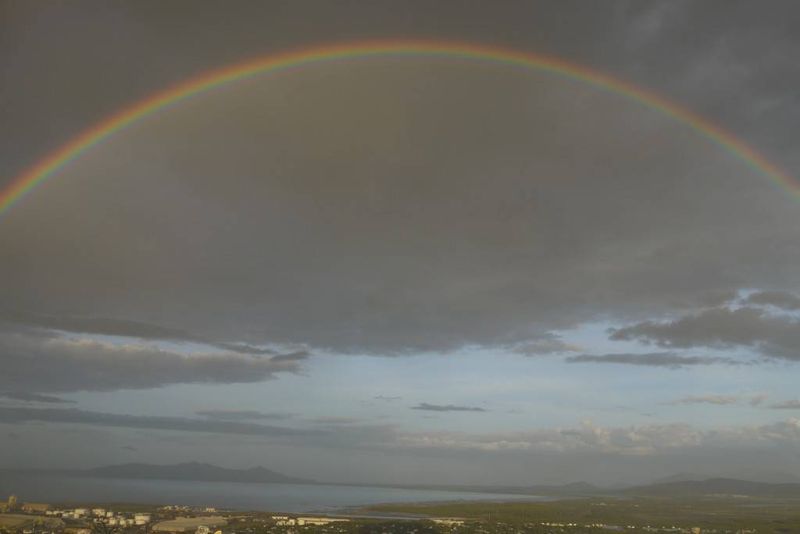Rainbow over Townsville, Australia