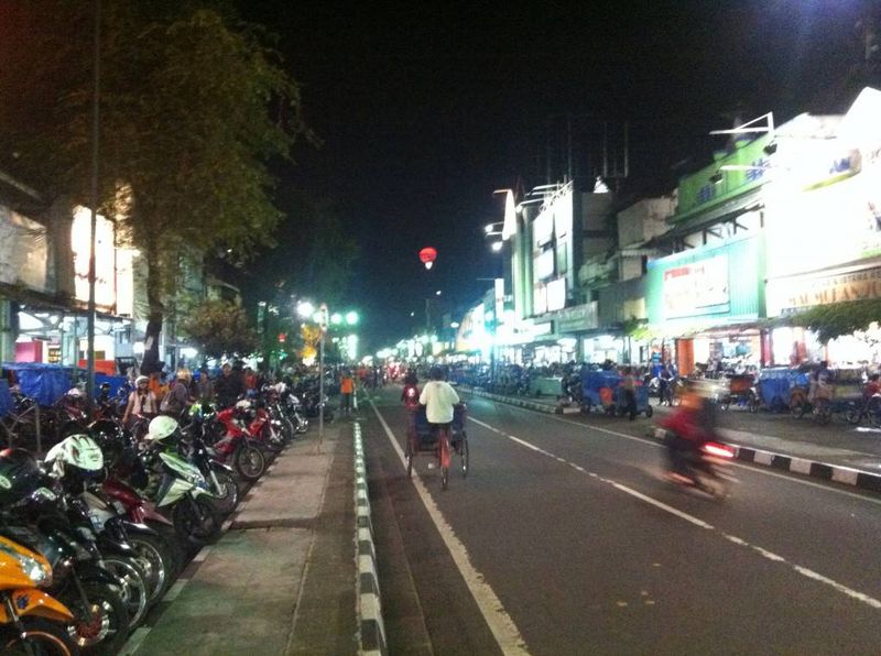 Nightime in Yogyakarta