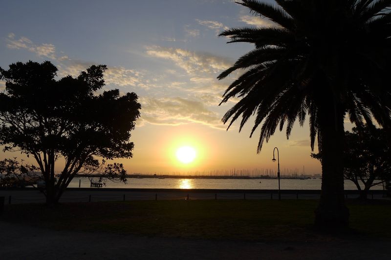 Sunset in Australia