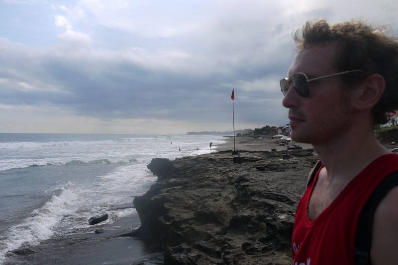 Andrew on Echo Beach, Bali