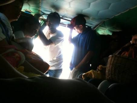 Packed Jeepney in the Philippines