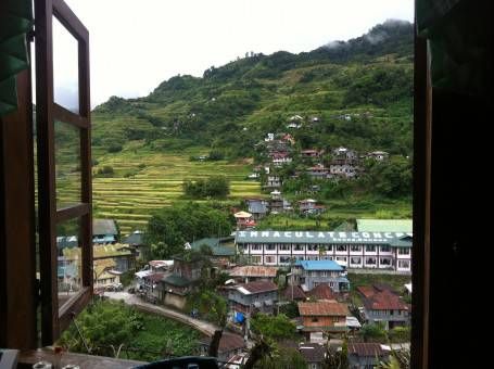 View from our Lodge in Banaue