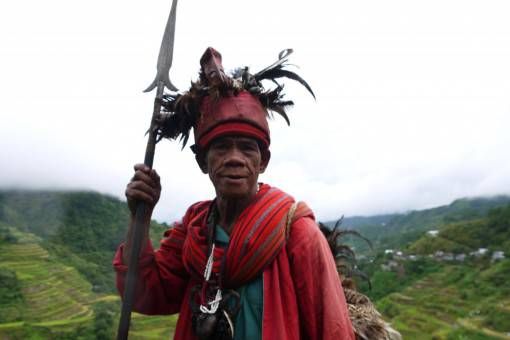 Local Man in Banaue, the Philippines