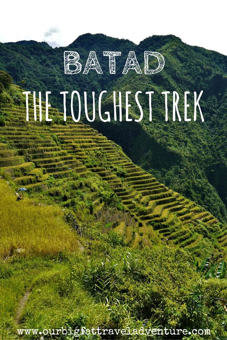 Batad, the toughest trek Pinterest