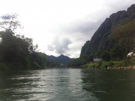 Tubing Down the Nam Song River, Laos