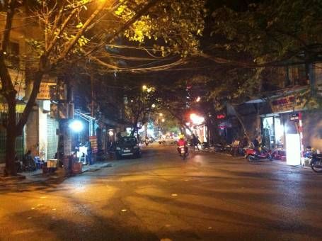 Hanoi Street at Night