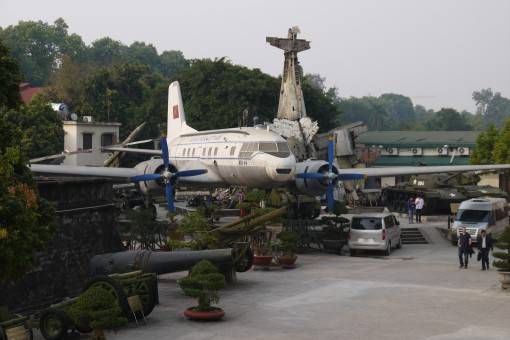 Planes at The Army Museum in Hanoi 
