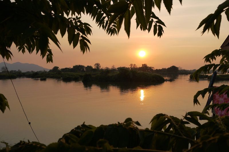 Don Det Sunset, 4000 Islands, Laos Video