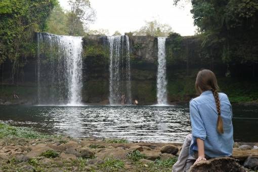 Tad Champi waterfall, Bolaven Plateau Laos