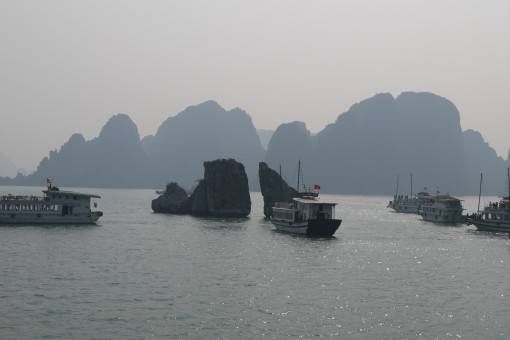Cruising Halong Bay in Vietnam