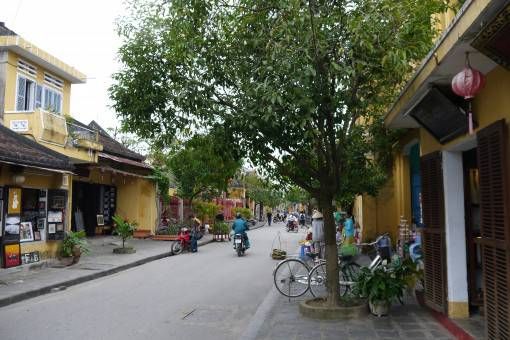 Street in Hoi An, Vietnam