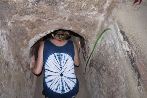 Crawling Through the Tiny Cu Chi Tunnels