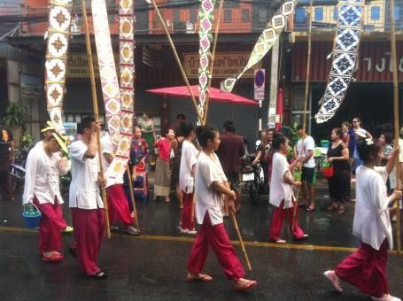 Songkran Procession 2014, Thailand
