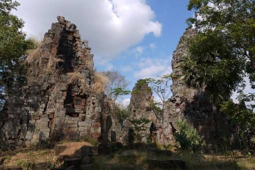 Temples in Battambang, Cambodia