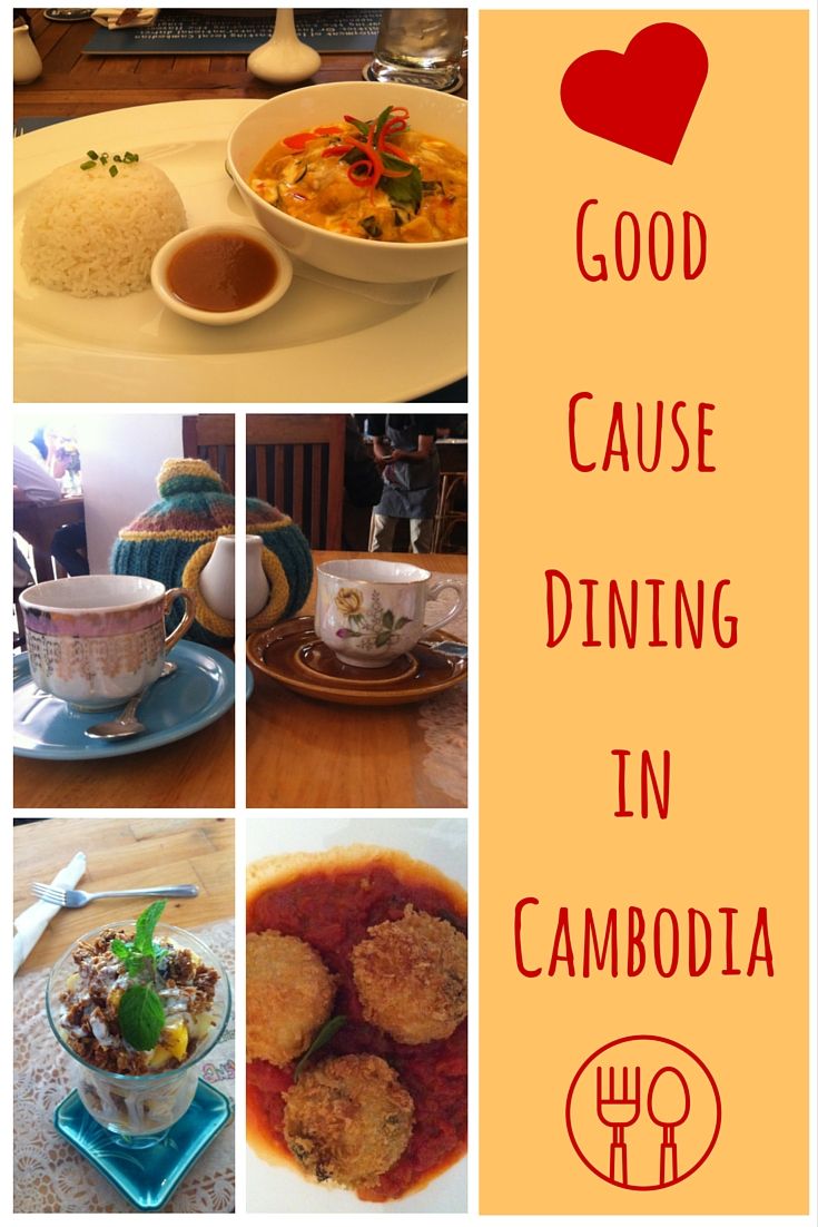 Good Cause Dining in Cambodia, Pinterest