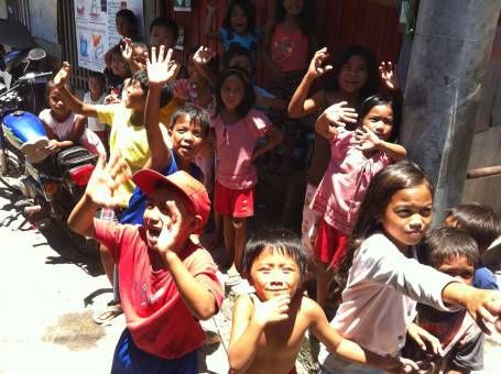 Children in Tacloban City, The Philippines