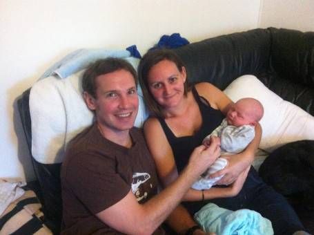 Andrew and I with our Nephew Alfie