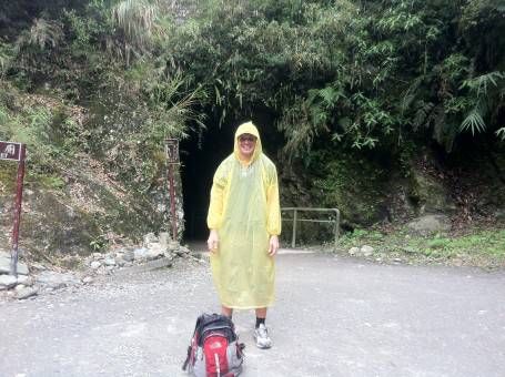 This poncho was really useful in Taiwan!
