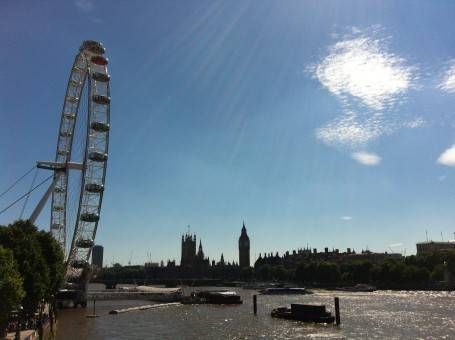 The Thames, London Eye & Westminster