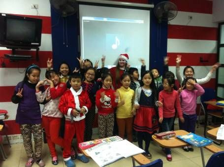 Christmas Class in Vietnam