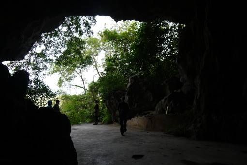 Entrance to Hospital Cave on Cat Ba Island