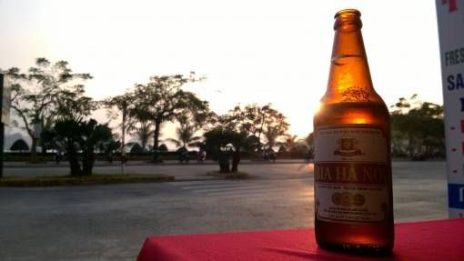 Sunset and a Beer on Cat Ba Island