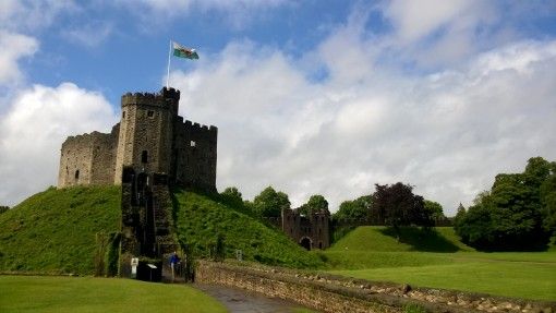 The Keep at Cardiff Castle, Wales