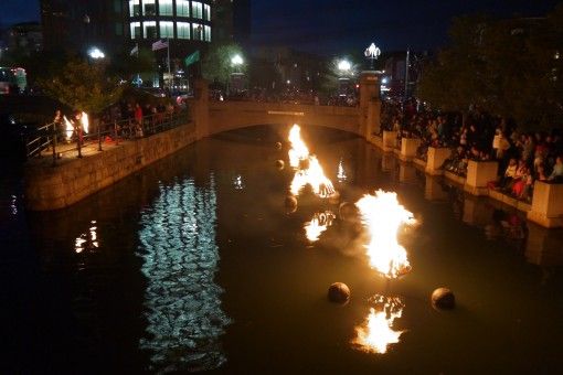 WaterFire in Providence