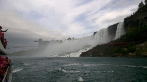 The American Falls from the boat