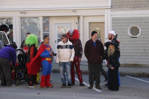 Halloween costumes at Ghostport