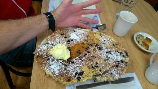 Blueberry Pancakes in America
