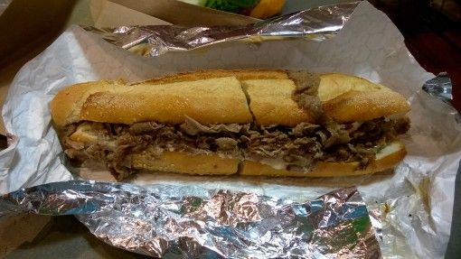 Philly Cheesesteak from Reading Terminal Market