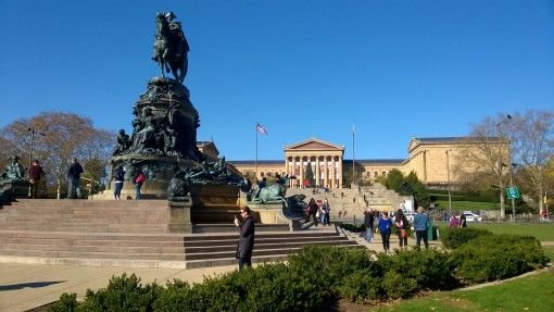 Statue & Philadelphia Museum of Art