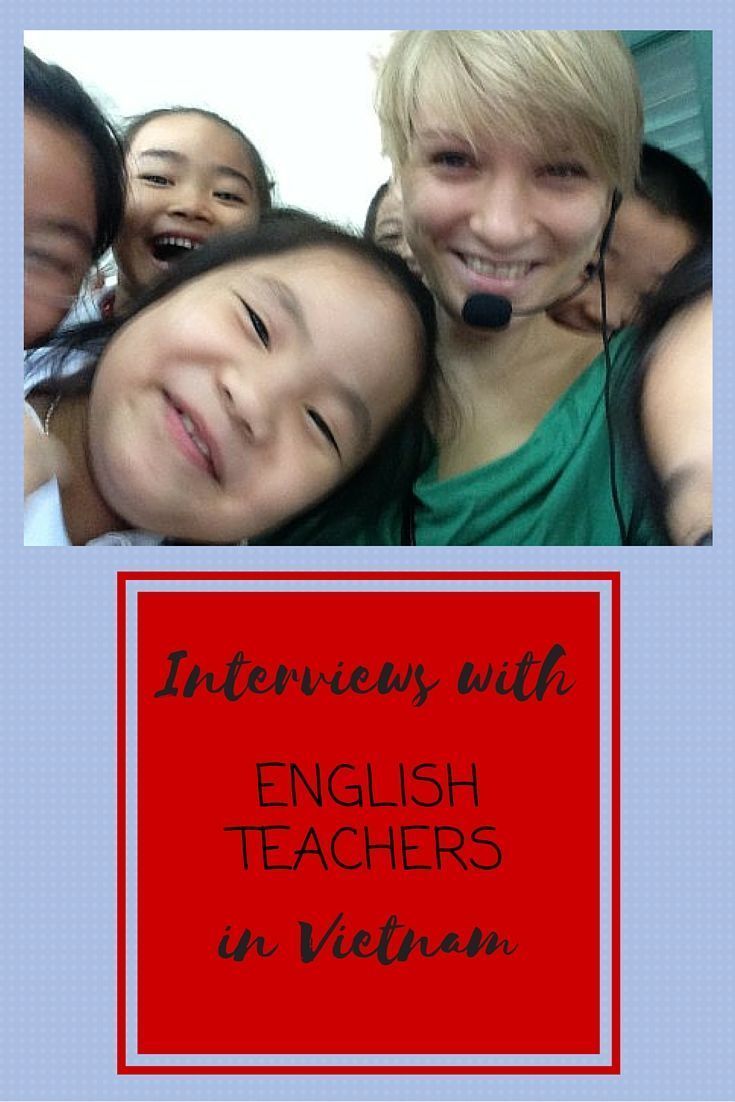 Interviews with English teachers in Vietnam