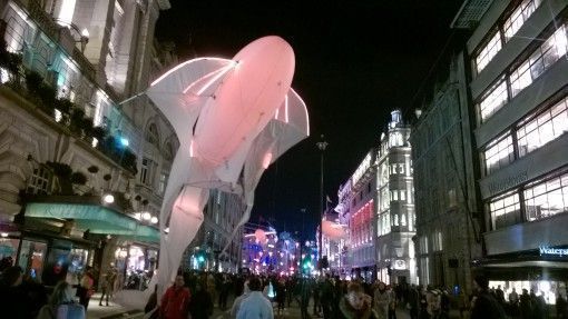 Flying Fish at the Lumiere London Festival 