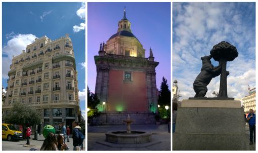 Madrid Gran Via, La latina and Sol