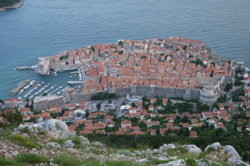 View of Dubrovnik from Fort Imperial