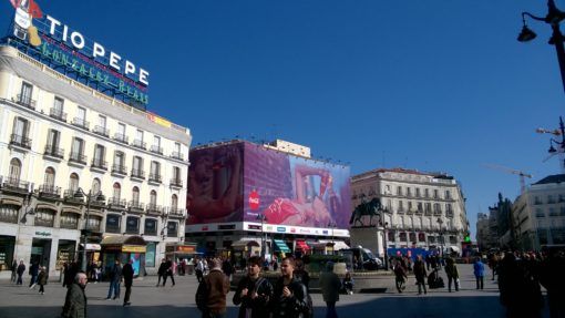 Puerta del Sol, Madrid's bustling centre
