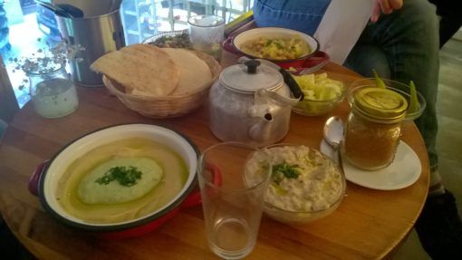 Delicious Hummus from the Hummuseria, Madrid