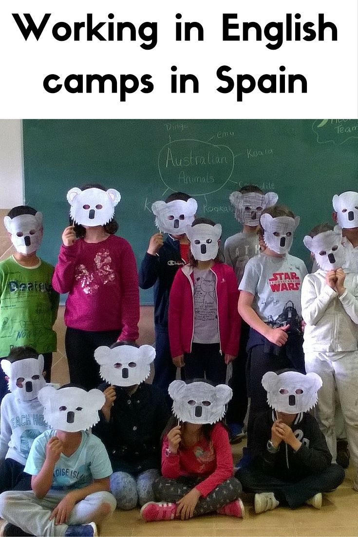 Working in English Camps in Spain