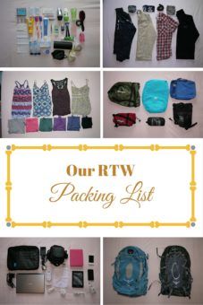 Our RTW Packing List