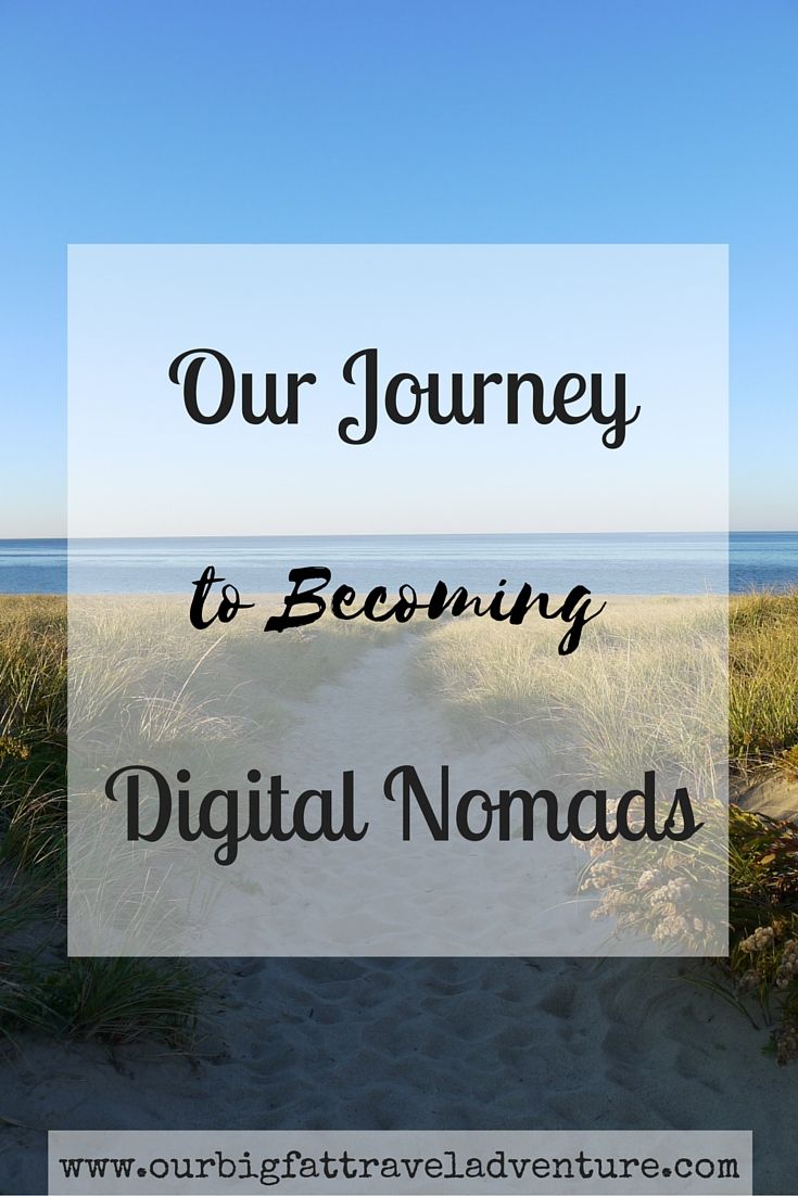 Our Journey to becoming Digital Nomads, Pinterest