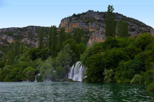 Roski Slap Waterfall in Dalmatia, Croatia