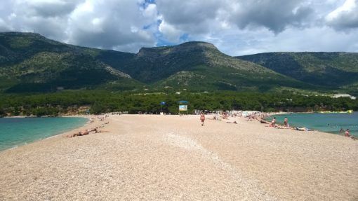 Zlatni Rat Beach, Brac Island, Croatia