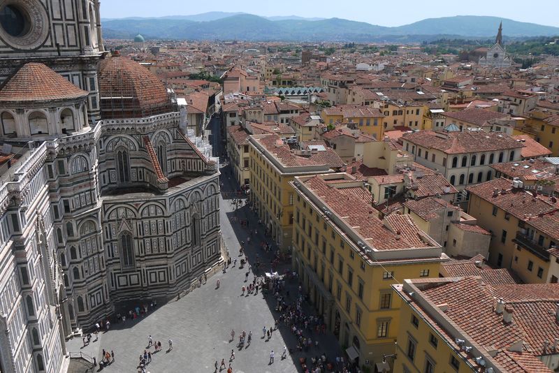 View of Florence, Italy, from the Bell Tower