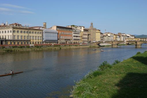 The River Arno in Florence, Italy