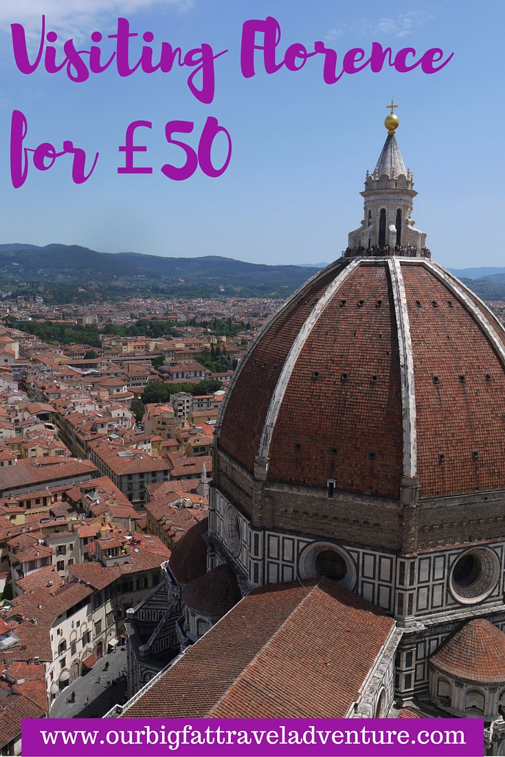 Visiting Florence for £50 Pinterest